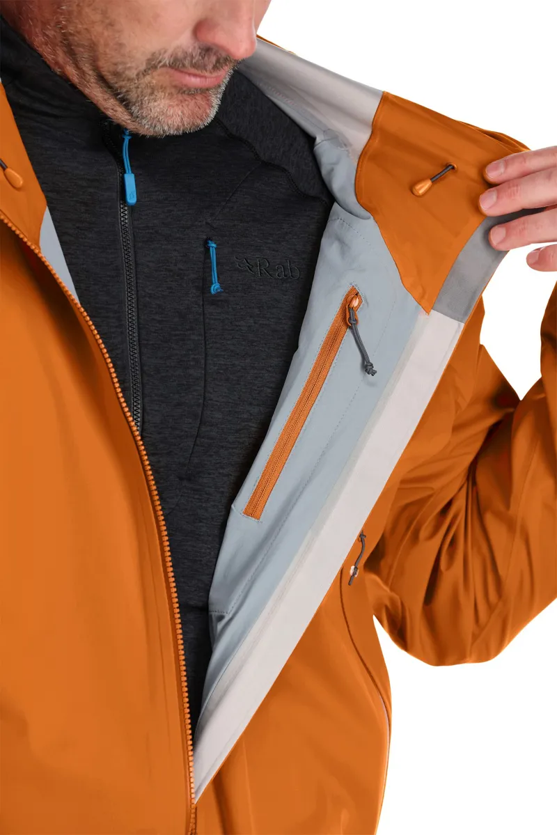Rab Mens Kinetic Alpine 2.0 Jacket - Marmalade-6