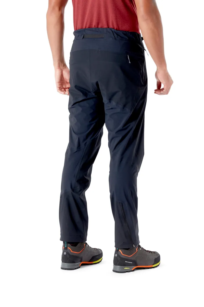 Rab Mens Kinetic Alpine 2.0 Overtrousers  - Black-3