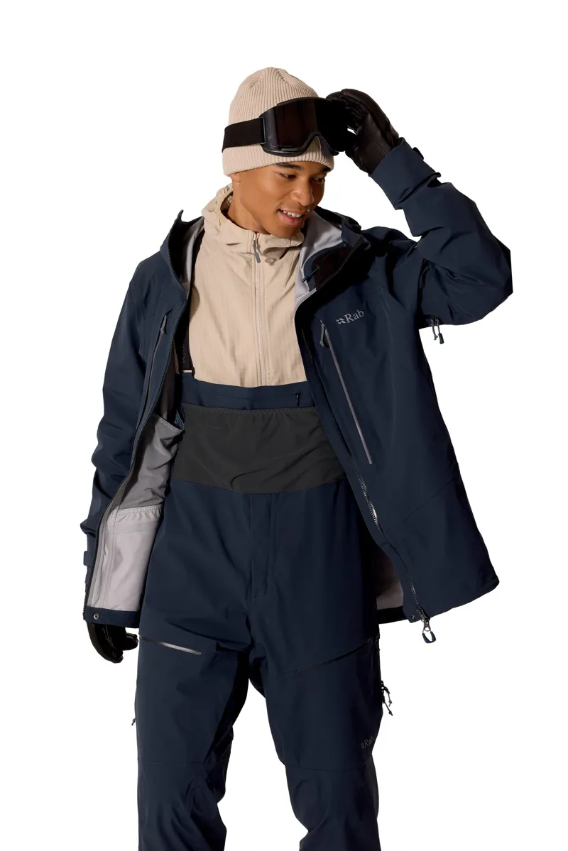 Rab Mens Kinetic Alpine Stretch Bib - Galaxy Blue-4