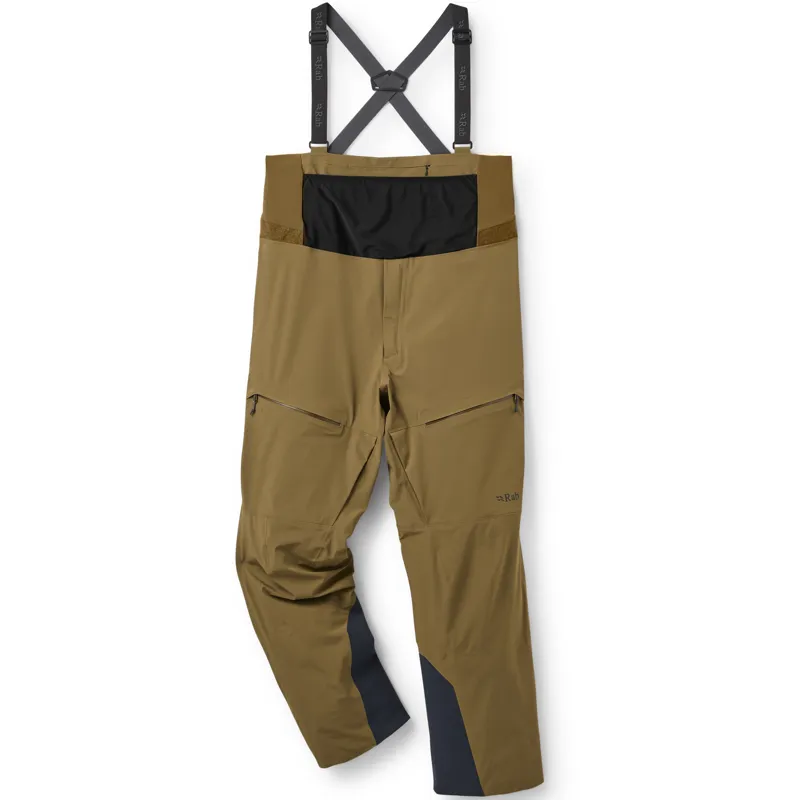 Rab Mens Kinetic Alpine Stretch Bib - Oak-1