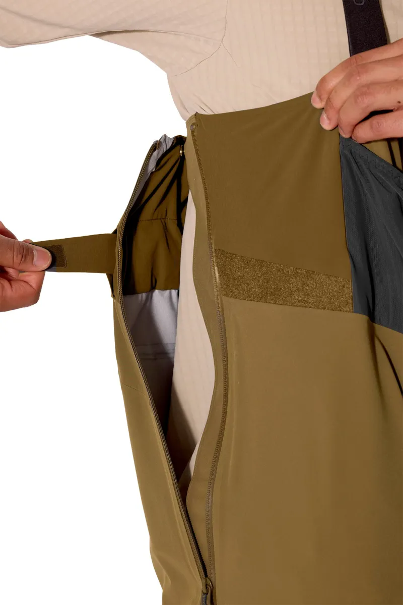 Rab Mens Kinetic Alpine Stretch Bib - Oak-8