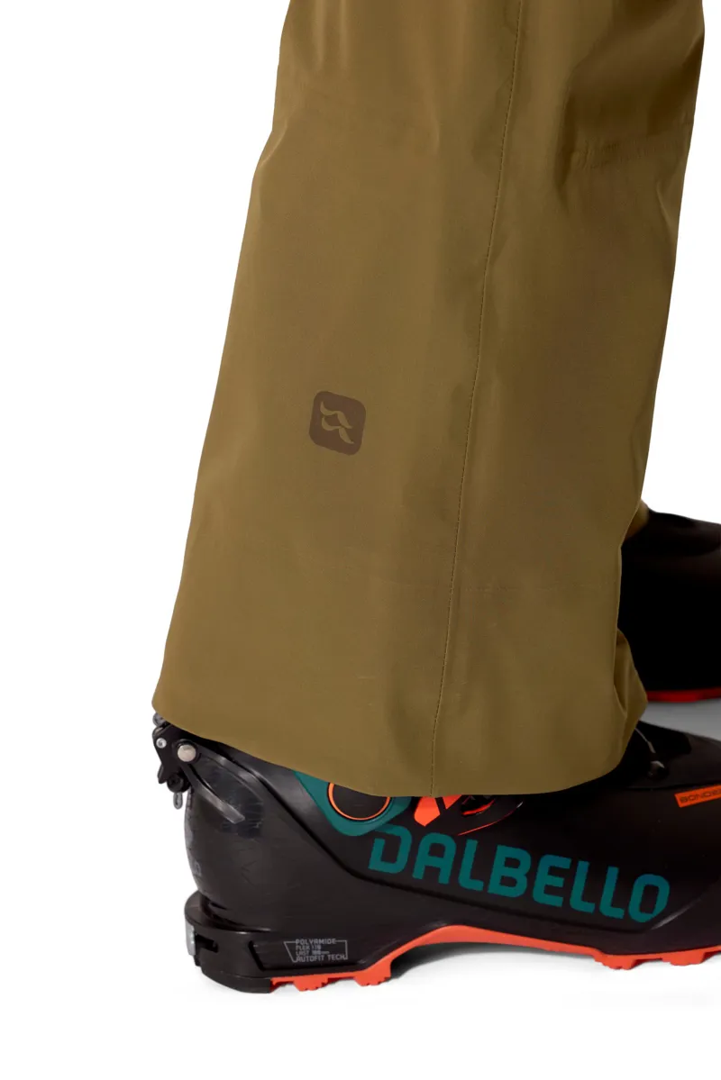 Rab Mens Kinetic Alpine Stretch Bib - Dark Pebble-7