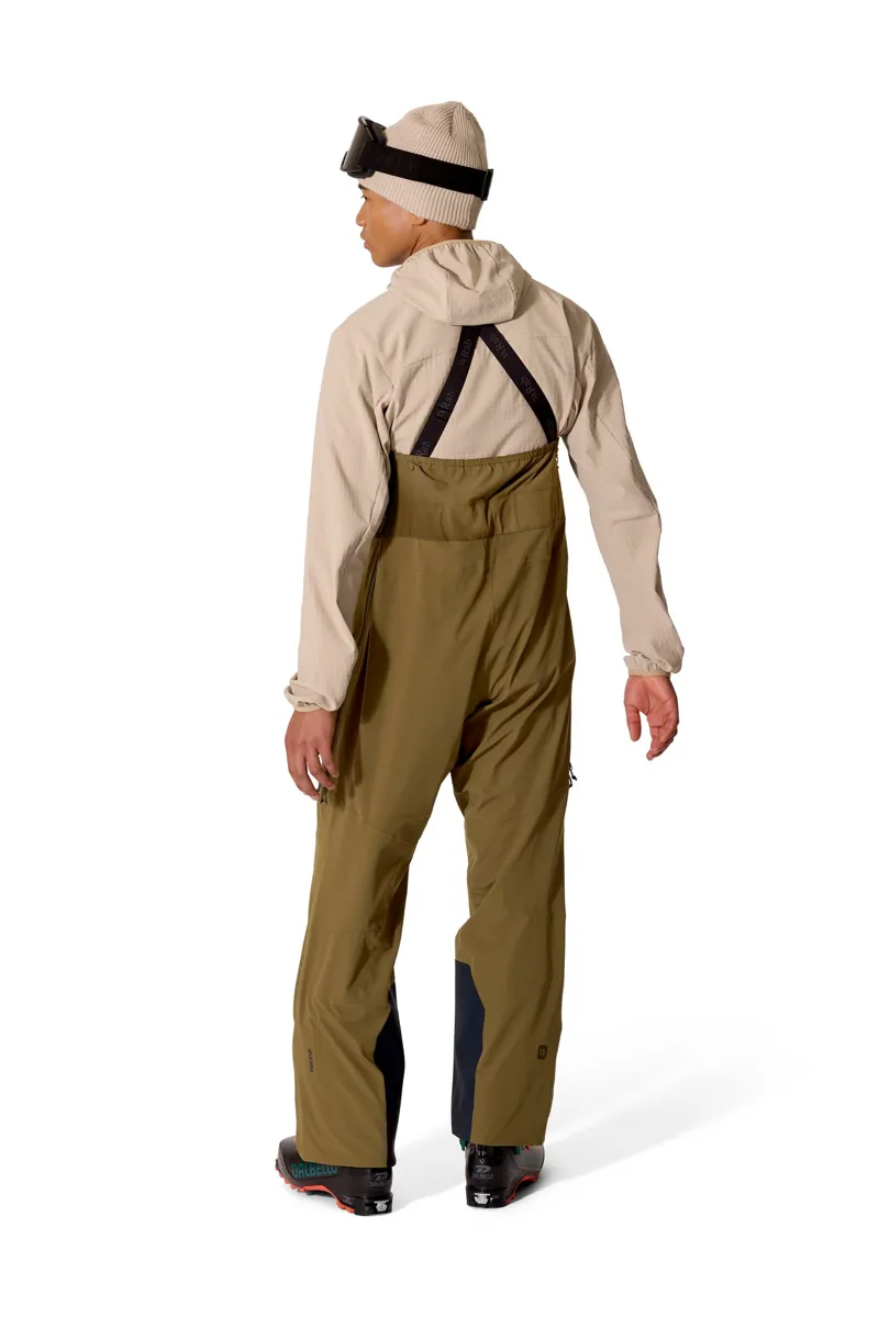 Rab Mens Kinetic Alpine Stretch Bib - Dark Pebble-9