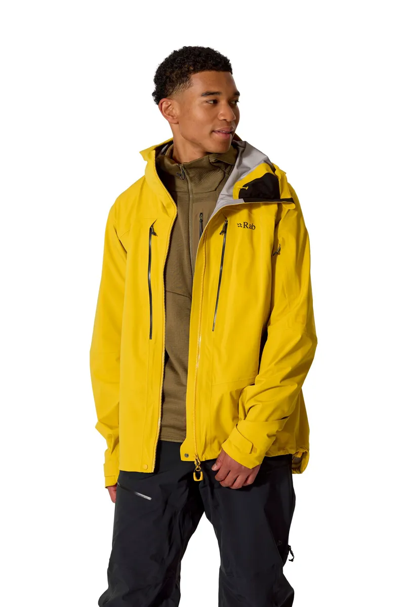Rab Mens Kinetic Alpine Stretch Jacket - Dark Pollen-8