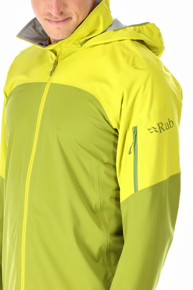Rab Mens Kinetic Ultra Jacket - Aspen Green-Zest-5