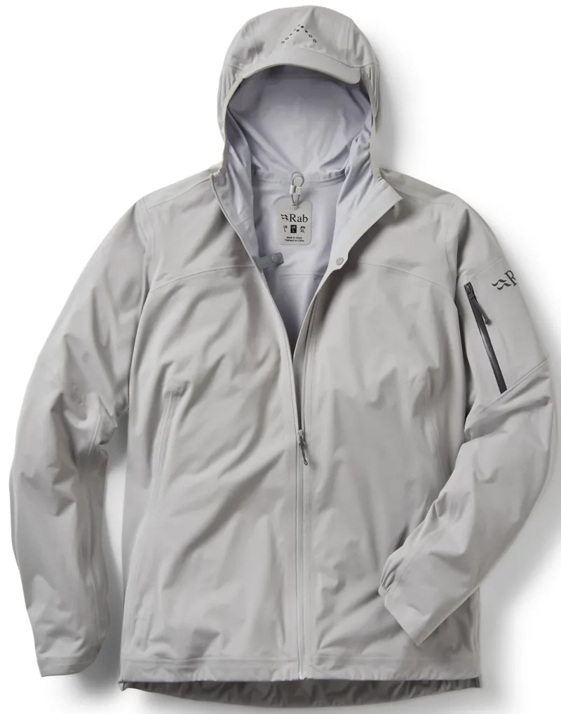 Rab Mens Kinetic Ultra Jacket - Light Zinc-2