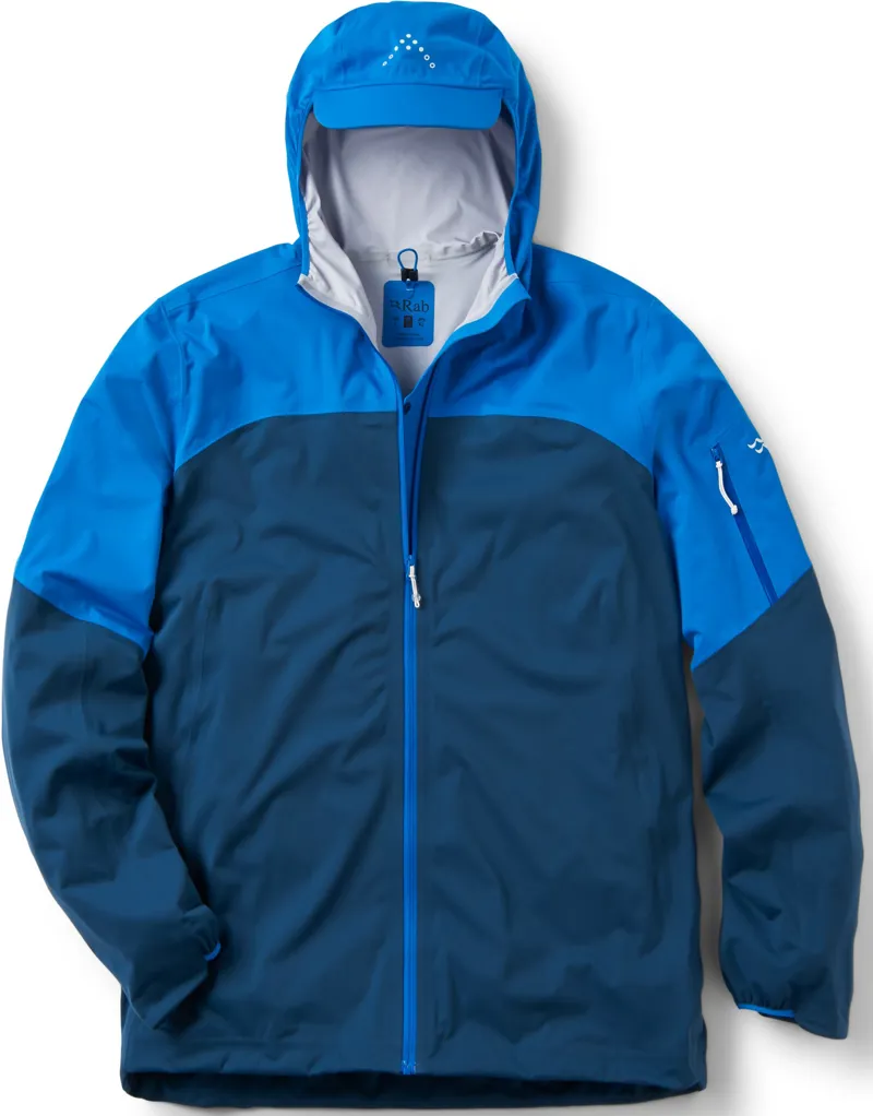 Rab Mens Kinetic Ultra Jacket - Maya Blue-Tempest Blue