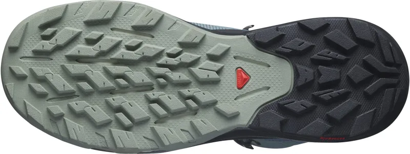 Salomon Womens OUTpulse Mid GTX Boots - Stormy Weather-Black-Wrought Iron-5