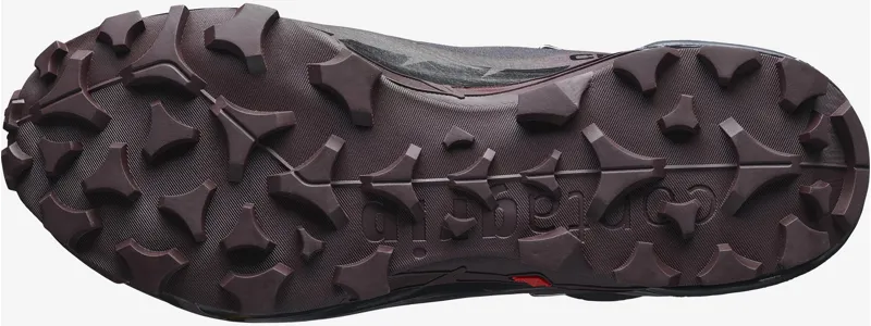 Salomon Womens Crosshike Mid GTX 2 Boots - Black-Chocolate Plum-Black-3