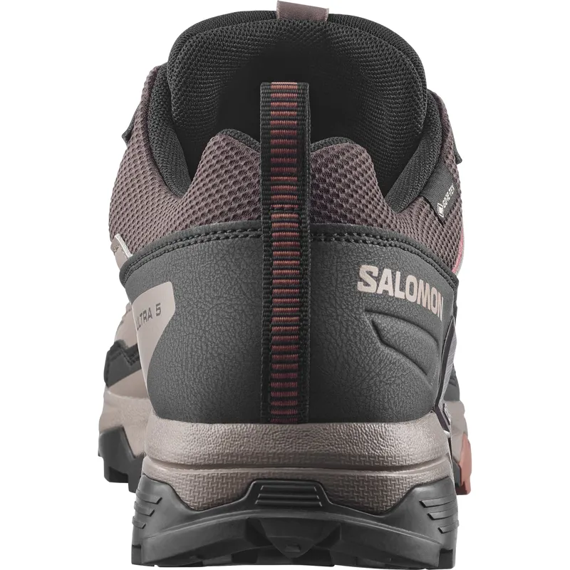 Salomon Mens X Ultra 5 GTX Shoes - Black Coffee-Walnut-Arabian Spice-3