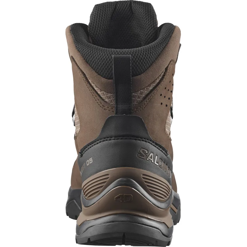 Salomon Mens Quest 5 GTX Boots - Dark Earth-Black-Dark Earth-3