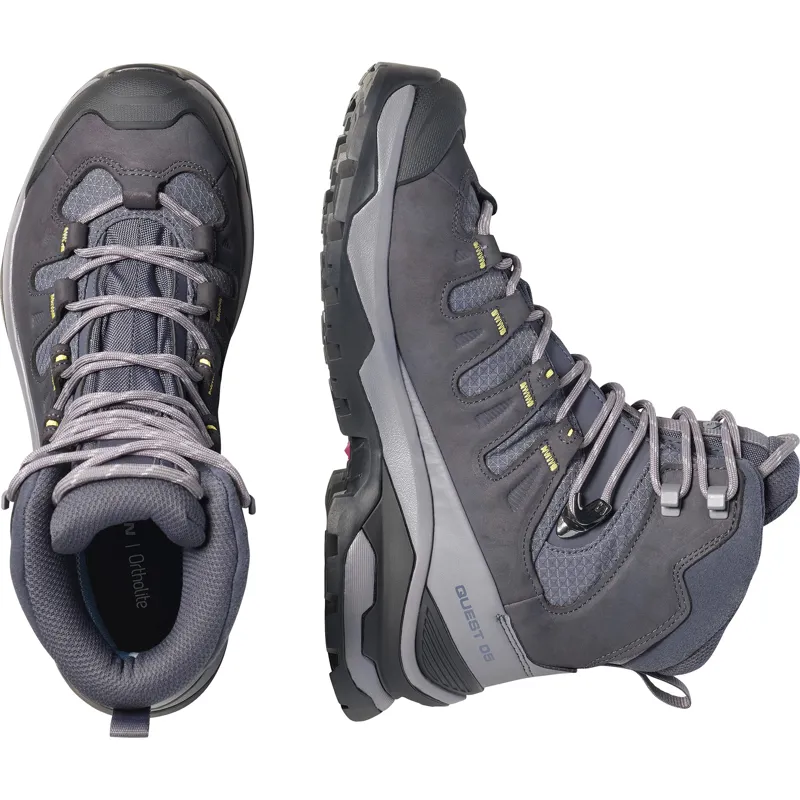 Salomon Womens Quest 5 GTX Boots - Nine Iron-Excalibur-Endive-4