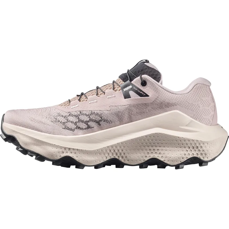 Salomon Womens Ultra Glide 4 Shoes - Shadow Gray-Tapioca-Black-2
