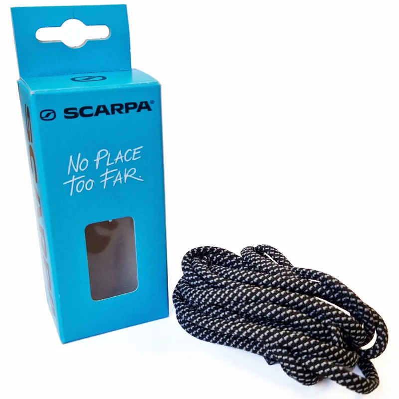 Scarpa Approach Laces - 170cm - Black-Gray