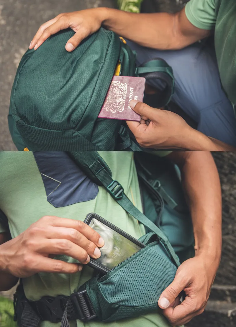 Lowe Alpine Escape Trek 60:70 Rucksack - Chlorite Green-5