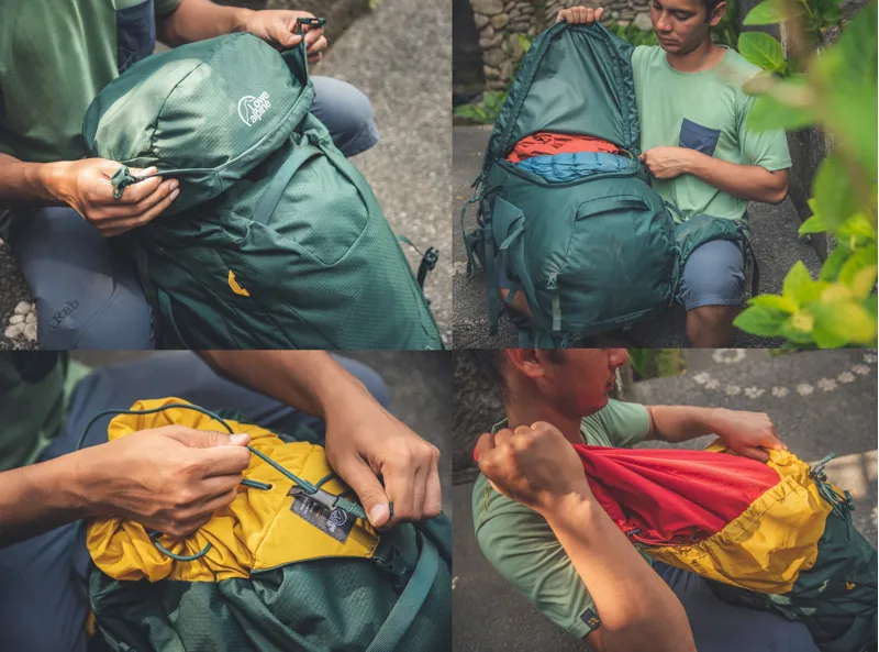 Lowe Alpine Escape Trek 60:70 Rucksack - Black-8