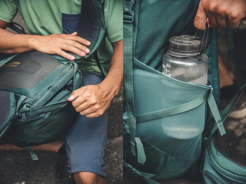 Lowe Alpine Escape Trek 60:70 Rucksack - Chlorite Green-7