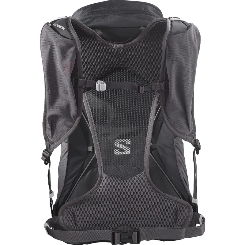 Salomon Mens Aerotrek 20 Rucksack - Anthracite-Nine Iron-Alloy-1