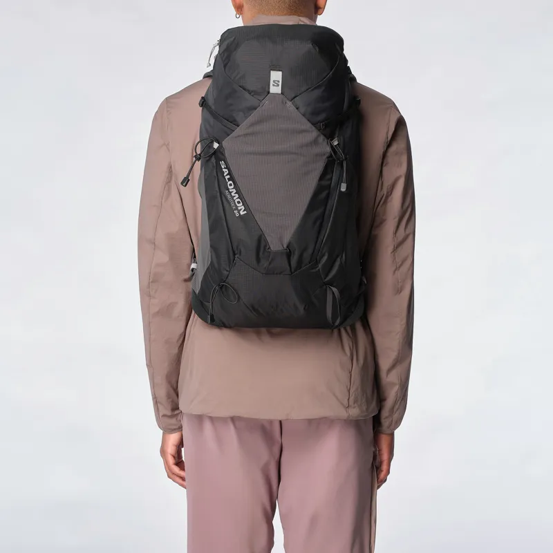 Salomon Mens Aerotrek 20 Rucksack - Anthracite-Nine Iron-Alloy-3