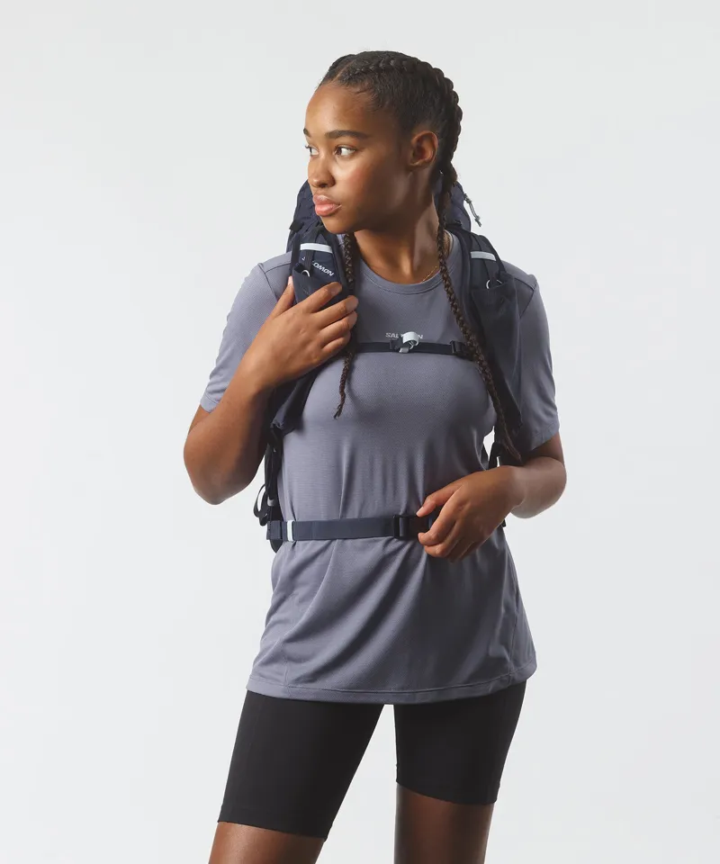 Salomon Womens Aerotrek 18 Rucksack - Maritime Blue-Mood Indigo-Ballad Blue-2