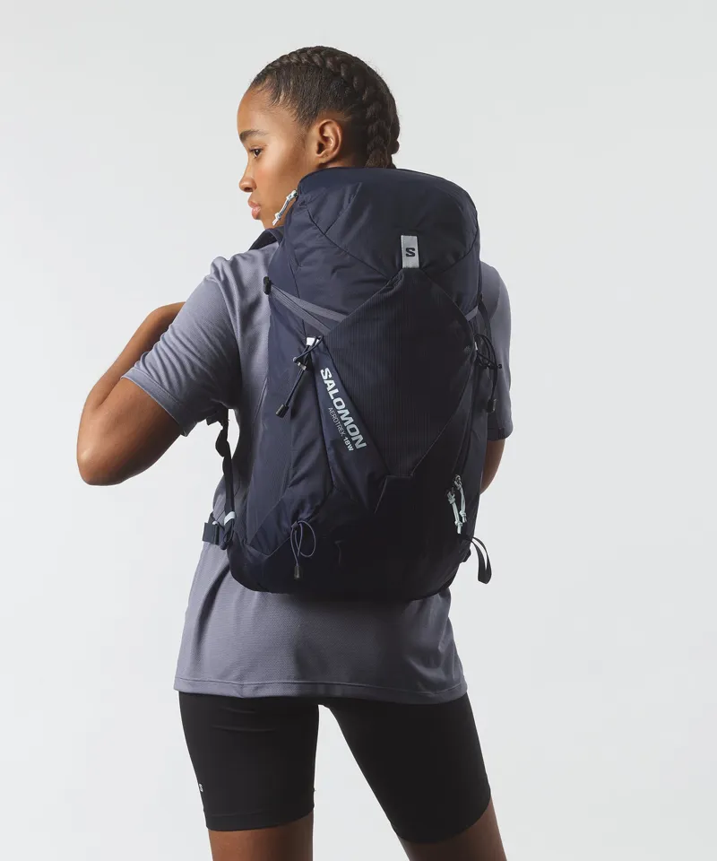 Salomon Womens Aerotrek 18 Rucksack - Maritime Blue-Mood Indigo-Ballad Blue-3