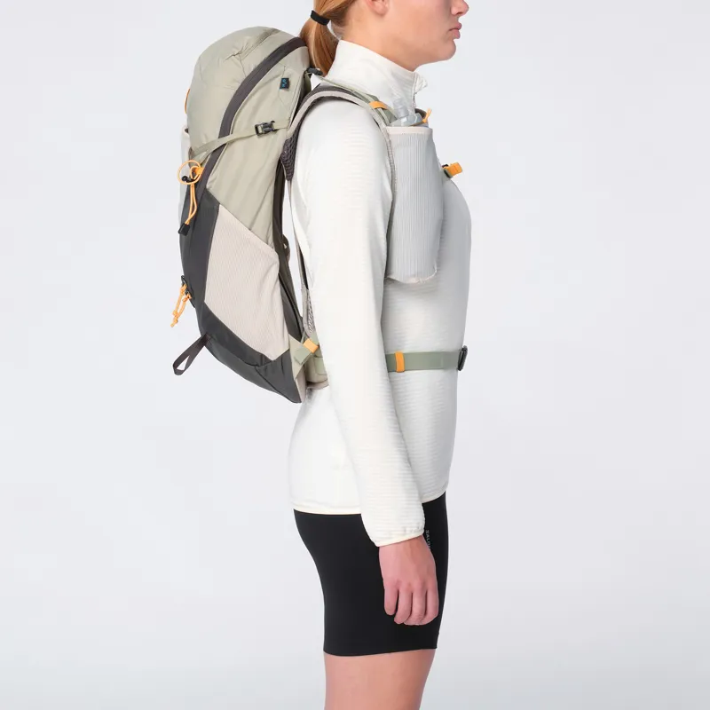 Salomon Womens Aerotrek 18 Rucksack - Seagrass-Silver cloud-Nine iron-2