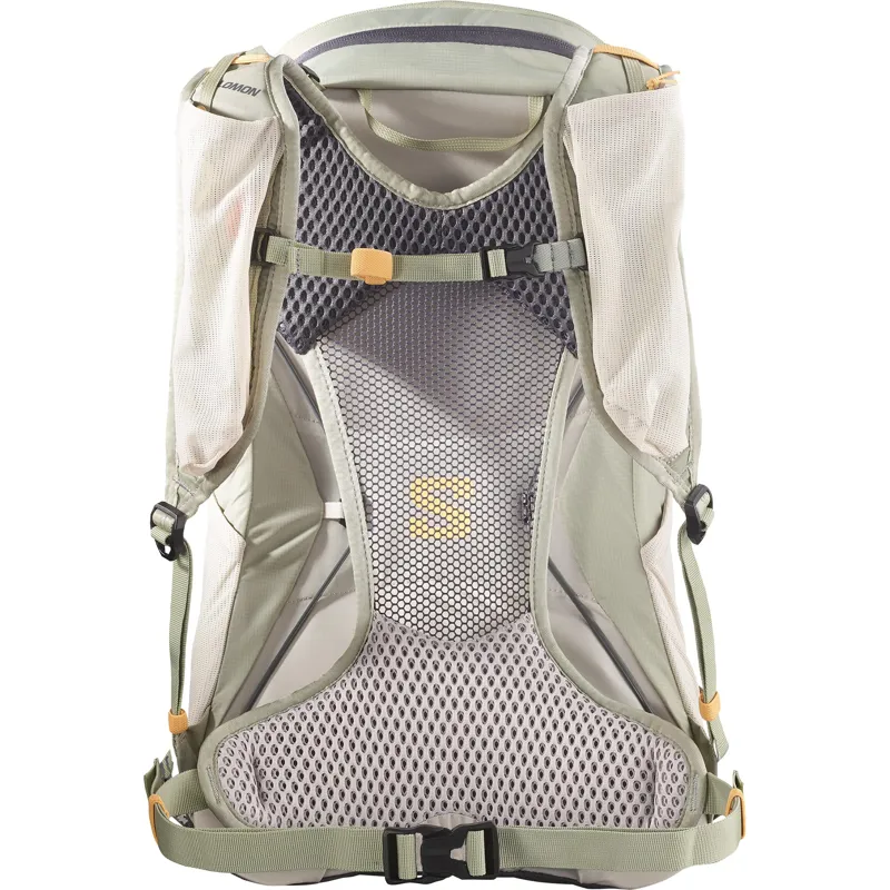 Salomon Womens Aerotrek 18 Rucksack - Seagrass-Silver cloud-Nine iron-1