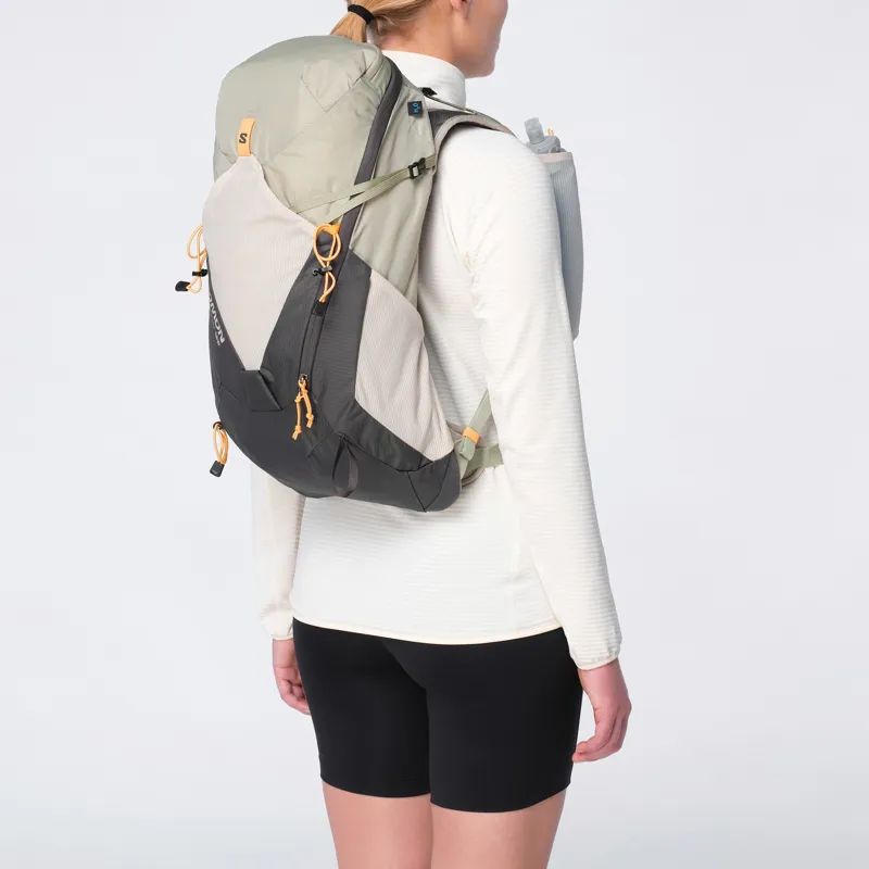 Salomon Womens Aerotrek 18 Rucksack - Seagrass-Silver cloud-Nine iron-3