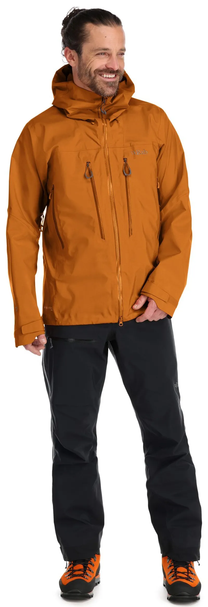 Rab Mens Latok Extreme GTX Jacket - Marmalade-4