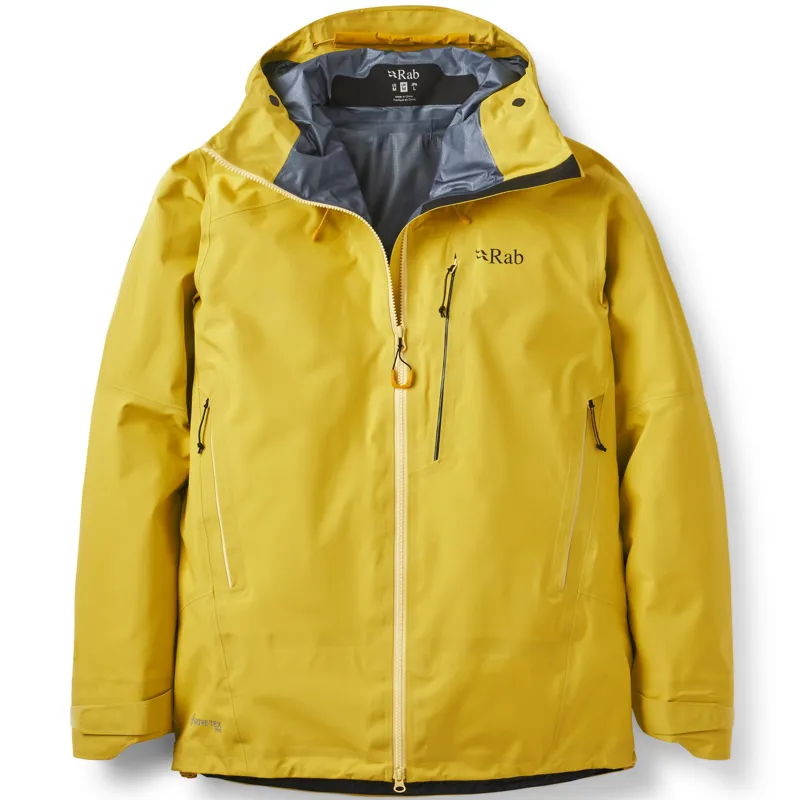 Rab Mens Latok Alpine GTX Jacket - Dark Pollen