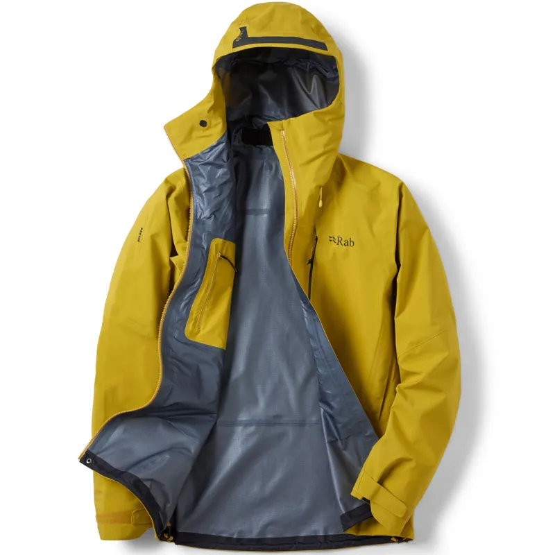 Rab Mens Latok GTX Jacket - Dark Pollen-1