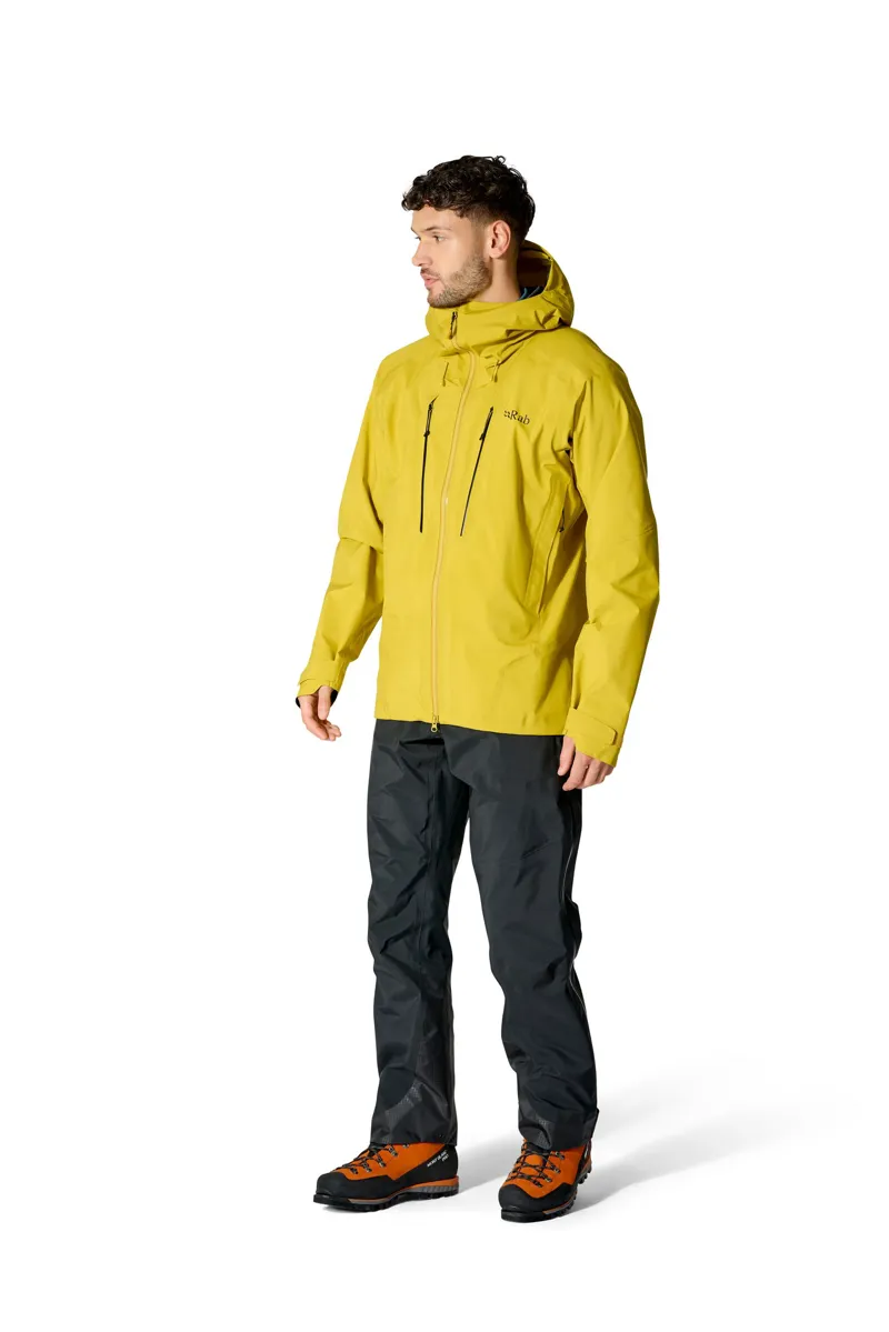 Rab Mens Latok GTX Jacket - Dark Pollen-4