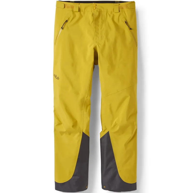 Rab Mens Latok GTX Overtrousers - Dark Pollen