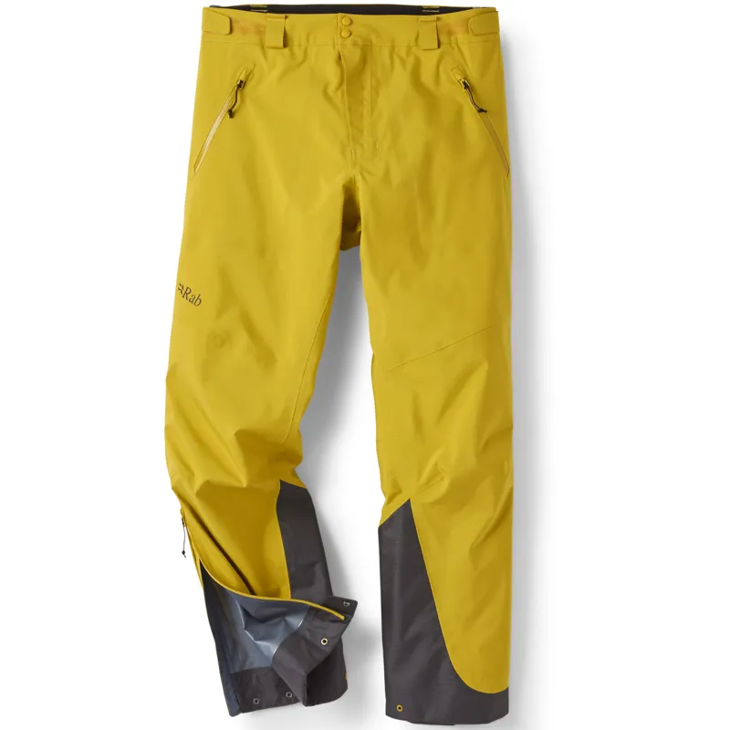 Rab Mens Latok GTX Overtrousers - Dark Pollen-2