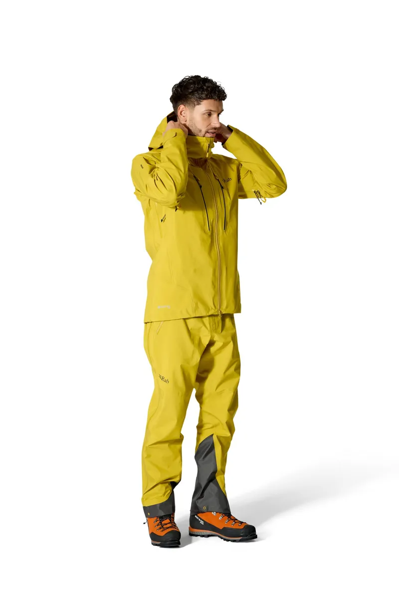 Rab Mens Latok GTX Overtrousers - Dark Pollen-5