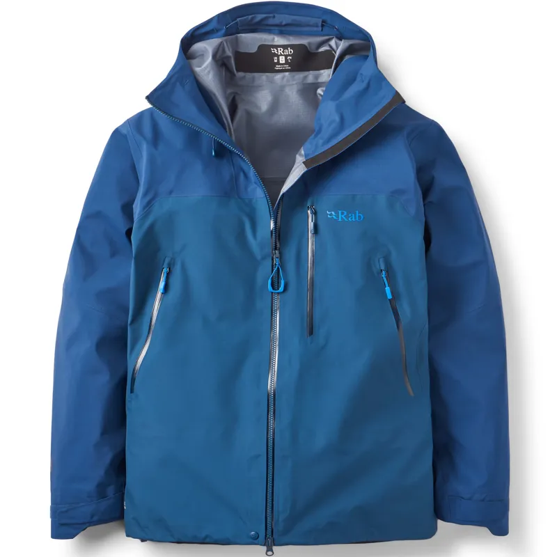 Rab Mens Latok Mountain GTX Jacket - Tempest Blue