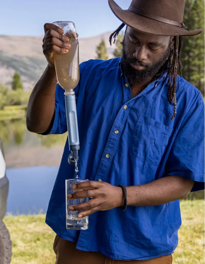 LifeStraw Peak Series Personal Water Filter Straw - Dark Gray-9