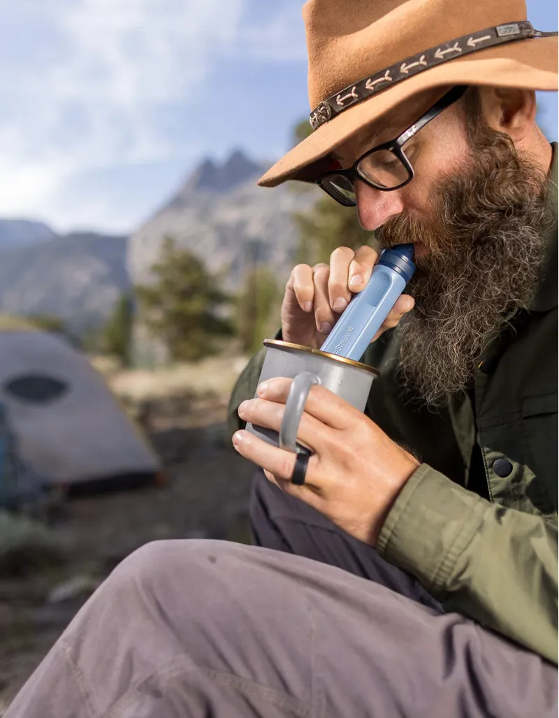 LifeStraw Peak Series Personal Water Filter Straw - Dark Gray-5