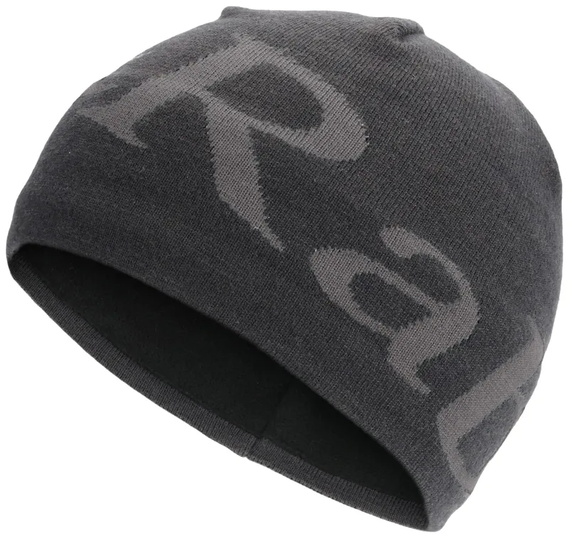 Rab Logo Beanie - Anthracite-Granite