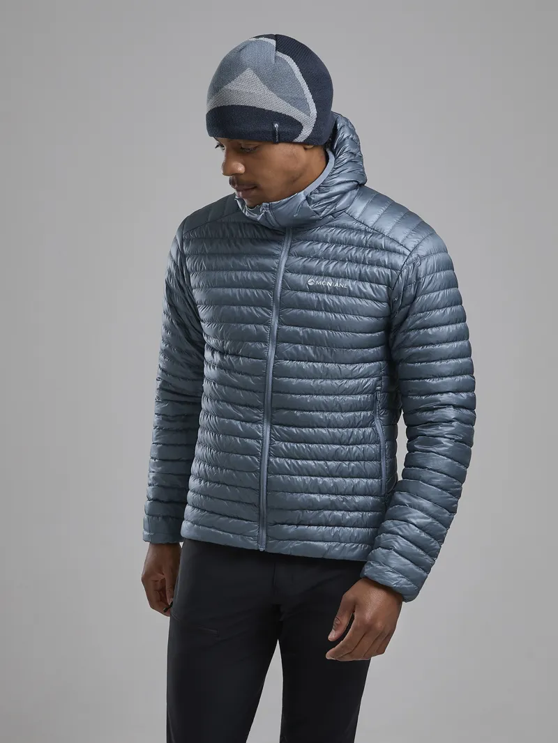 Montane Mens Alpine 850 Nano Hoodie - Stone Blue-1