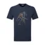 Montane Mens Abstract Mountain T-Shirt - Eclipse Blue