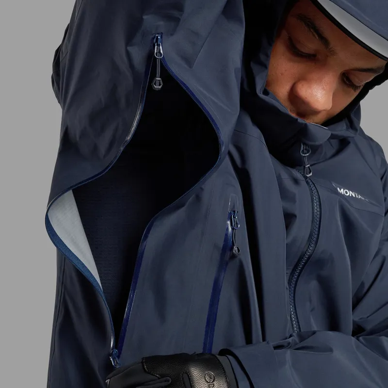 Montane Mens Alta Lite Jacket - Eclipse Blue-7