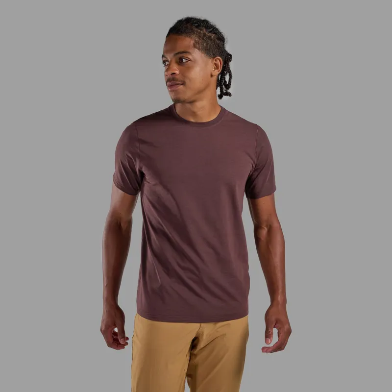 Montane Mens Alhena T-Shirt - Dark Garnet-1
