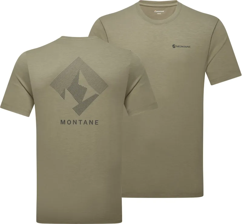 Montane Mens Alhena Mountain 25 T-Shirt - Caper