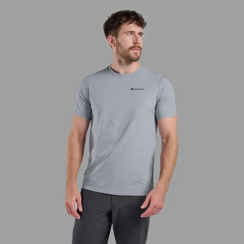 Montane Mens Alhena Mountain 25 T-Shirt - Pebble Blue-3