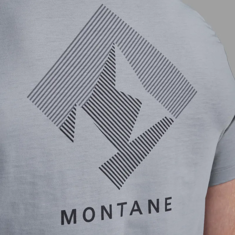 Montane Mens Alhena Mountain 25 T-Shirt - Pebble Blue-5