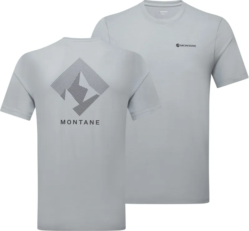 Montane Mens Alhena Mountain 25 T-Shirt - Pebble Blue