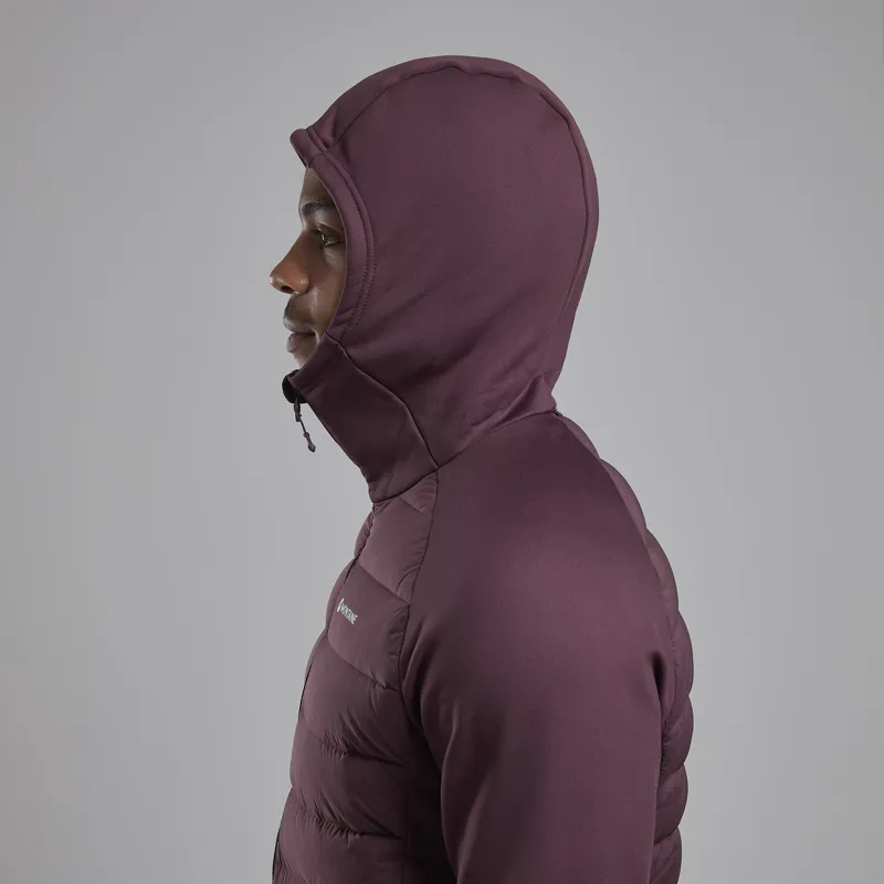 Montane Mens Composite Hoodie - Dark Garnet-4