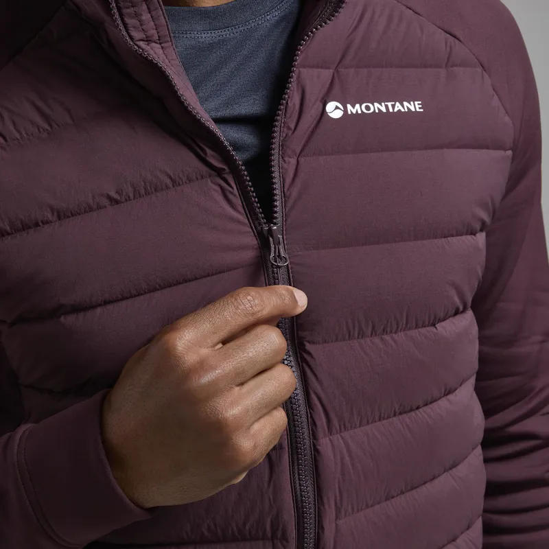 Montane Mens Composite Hoodie - Dark Garnet-6