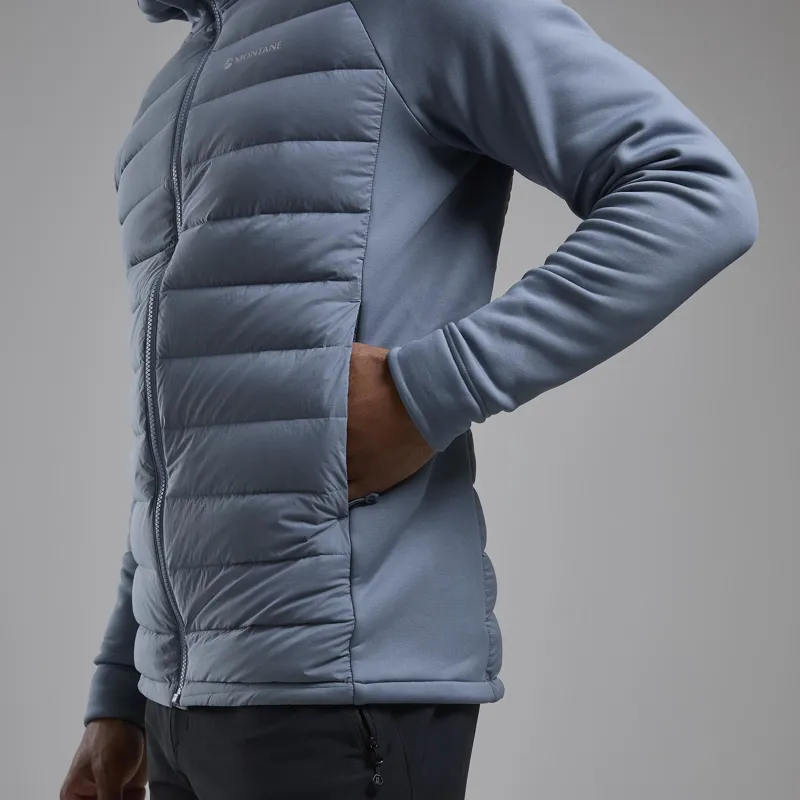 Montane Mens Composite Hoodie - Stone Blue-5